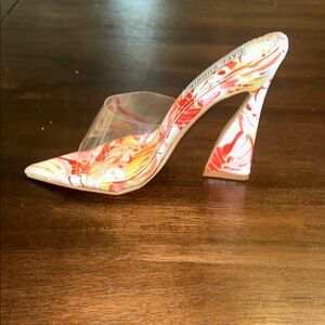 Stylish Floral Women's Heels